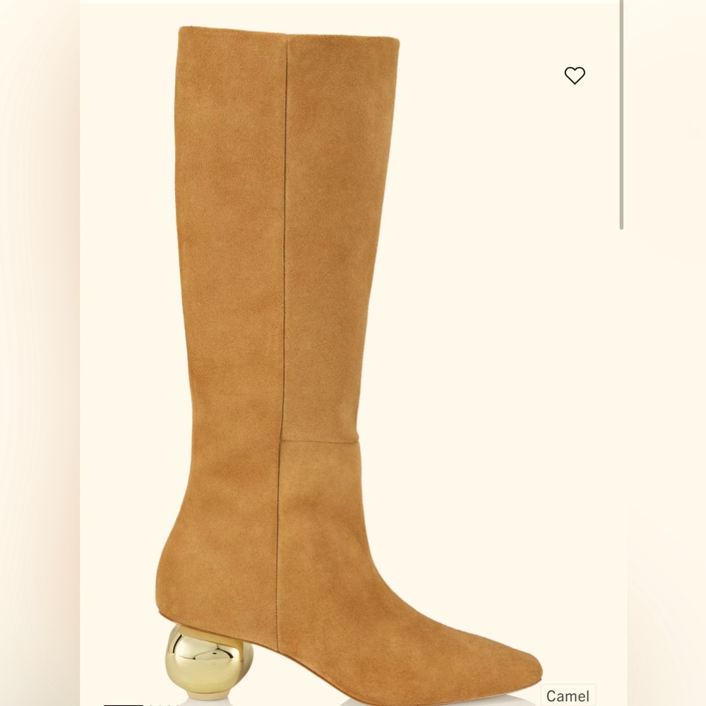 Cult Gaia Zuri Suede Sculpted Boot (Womens)